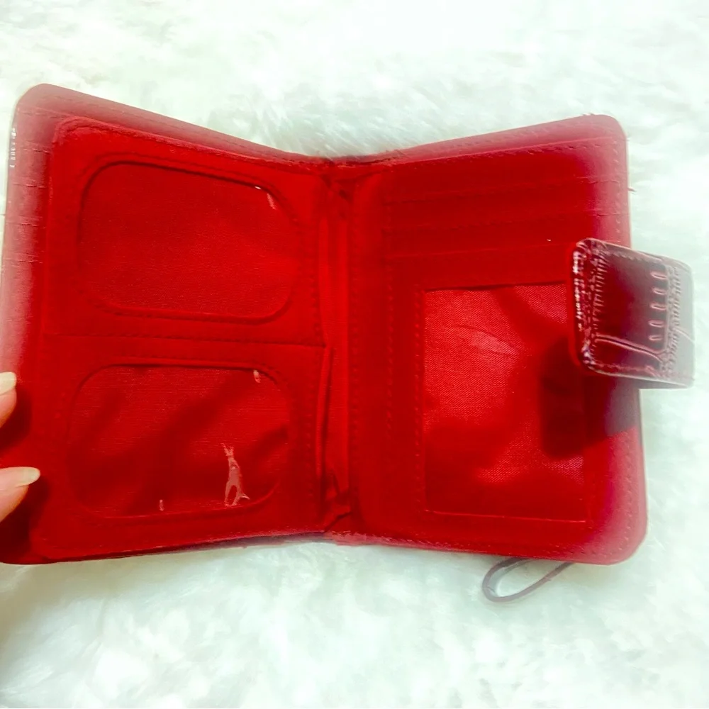 Sag Harbor Red and Tan Wallet